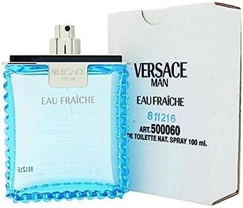 Versace Eau Fraiche Eau de Toilette Spray Tester for Men, 100 millilitre