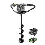 EGO IG0804 POWER+ Ice Auger with 5.0Ah Battery and 320W Charger