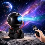 One94Store Astronaut Galaxy Projector Star Night Light – 360° Rotating LED Nebula Lamp with Remote, Timer & Adjustable Head for Kids Room, Bedroom, Home & Party Décor (Star Astronaut, Black)