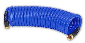 HoseCoil PRO 1/2" Self Coiling Garden, RV, Outdoor Water Hose (25)