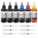 AYMSous 6-Pack Universal Dye Ink Re