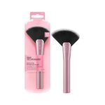 Real Techniques Extra Big Finishing Brush, Large Makeup Brush For Powder Bronzer, Highlight, & Contour, XL Fan Brush For Quick Application, Stocking Stuffer, Cruelty-Free, Synthetic Bristles, 1 Count