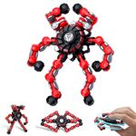 NEW Transformable Fidget Spinner Toy, Funny DIY Fingertip Spin Top Toys, Hand Finger Spinner Creative Fingertip Mechanical Gyro for Kids Adults, All Ages Sensory Fidget Toys