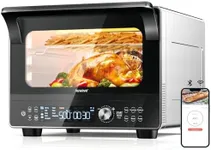 Nuwave TODD ENGLISH iQ360 Digital Smart Oven, 20-in-1 Convection Infrared Grill Griddle Combo, 34-Qt Mega Capacity, 1800 Watts, Adjustable Triple Surround Heat Zones, Smart Thermometer, WIFI Enabled, Large