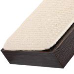 PetFusion Cat Activity Wall Shelves - Single Medium Shelf. Sisal Surfaces for cat Scratching & Plush to Lounge, Neutral Design & Color Tones. Easy & Secure Wall Mount