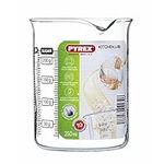 Pyrex 250 ml Kitchen Lab Measure and Mix Beaker, Multicolour