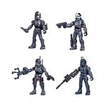 Hasbro Star Wars Mission Fleet Clone Commando Clash 2.5-Inch-Scale Action Figure 4-Pack with Multiple Accessories, Toys for Kids Ages 4 and Up F5333