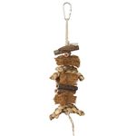 Prevue Hendryx 62803 Naturals Coco Rope Mini Bird Toy, 8 x 2.5