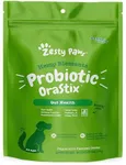 Zesty Paws OraStix for Dogs - Probiotic Sticks with Hemp Seed Curcumin Ginger Root Taurine - Supports Gut Function Flora Immune System Proprietary Healthy Teeth Gum Blend - 25oz