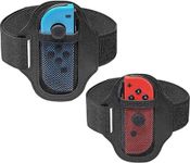 Leg Strap for Nintendo Switch Sports Play Soccer/for Switch OLED Model Ring Fit Adventure Bundle Leg Fixing Band,Adjustable Adults Elastic Sports Strap for Nintendo Switch Sports9(2 Pack)