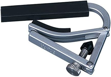 L2 Shubb Lite Series Classical Guitar Capo - Anodized Silver