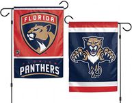 WinCraft NHL Florida Panthers Flag12x18 Garden Style 2 Sided Flag, Team Colors, One Size