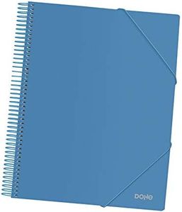 Carpeta de espiral - 30 fundas de 80 micras - Azul