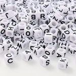 HERZWILD1000pcs Letter Beads,Acryli