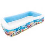 Intex Swim Centre Tropical Family Pool, Blue