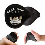 BEAR GRIP® (Leather - Hygienic alternative to weight lifting gym gloves (Leather)