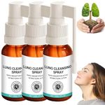 3pcs Medilisk Lung Cleansing Spray,Lung Cleansing Spray,Natural Cleanse Breathe Spray,Spray Cleansing Lung,Lung Cleanse Mist,Lung Support,Lung Cleaner for Lung Health