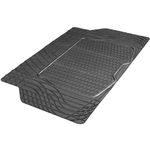 Armor All Heavy-Duty Cargo Mat, All-Weather Car Mat, Universal Fit Floor Mat for Cars, Trucks, SUVs, Cargo Area Floor Liner, All-Season Car Floor Mats - Black