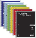 Oxford TOPS 1-Subject Notebooks, 8"