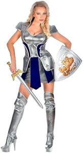 W WIDMANN MILANO Party Fashion - Costume chevalier, robe avec armure, croisé, médiéval, Costumes de carnaval, Carnaval