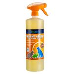 Orange Odor Eliminator | Pet Odor Deodorizer for Strong Odor | Enzyme Stain Cleaner for Cats, Dogs, and Pets | Great for Carpets, Furniture, Dog Kennels, and More… (32 Oz)