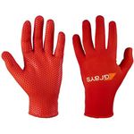 GRAYS SKINFUL PRO GLOVES - FLUORO RED (NEW FOR 2019/20) (MEDIUM)