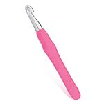 10mm Crochet Hook, Soft Ergonomic Handle for Arthritic Hands, Extra Long  Knitting Needles for Beginners and Crocheting Yarn