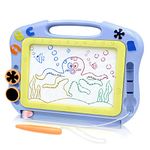 Magnetic Drawing Board Toddler Toys for 3 4 5 Years Old, Travel Size Erasable Doodle Sketching Writing Pad for Kids in Car, Early Education Learning Skill Development Toddler Toys