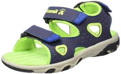 Kamik Lobster2 Sling Back Sandals, Blue (Navy Lime Nlm), 2.5 UK