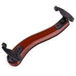 NANYI Violin Shoulder Rest 1/2 Collapsible Adjustable 1/2 Size Violin niversal Type Violin Parts soft Safety Easy to use, High strength sponge Wood grain