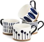 SOUJOY Set of 4 Porcelain Coffee Mu