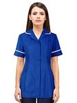 Proluxe Womens Healthcare Tunic (Royal, 8)