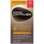 Just For Men Control Gx 2-In-1 5 Ounce Shampoo+Conditioner Grey Reducing (147ml) (3 Pack)