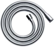 hansgrohe Sensoflex Metal Shower Hose 2.00 m, Anti-Kink and Tangle Free, Chrome Effect 28134000