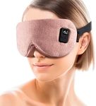 Heated Eye Masks for Dry Eyes - Cordless Warm Eye Compresses for Stye Relief, Heating Pad for Relief Eye Strain, Puffy, Electric Sleep Mask with 3 Temperature & 4 Time Control, FSA HSA Eligible（Pink