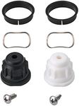 Moen 97556 Monticello Handle Adapter Kit, Monticello Centerset, Mini Widespread, & Roman Tub, Hot And Cold Included