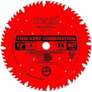 Freud LU83R012: 12" x 60T Thin Kerf Combination Blade