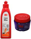 3M IA260166326 Auto Specialty Liquid Wax (200ml) & 3M Perfect-It 1-Step Finish Compound (100 g) | Remove Minor Scratches