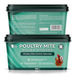 Poultry Mite Killer Powder 1KG | Diatomaceous Earth | Diatomaceous Earth Food Grade | Diatomaceous Earth Pest Control | Effective Red Mite Treatment for Chickens | Chicken Dust Bath Essential