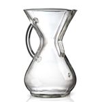 Chemex Pour-Over Glass Coffeemaker - Glass Handle Series - 6-Cup - Exclusive Packaging