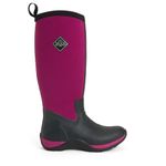 Muck Boots Women's Arctic Adventure Fleece Lined Waterproof Pull on Boot, Maroon, 5