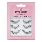 (Multi Pack- 3 Pairs) Eylure Texture #117 False Eyelashes, Black by Eylure