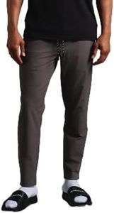 Municipal Men's SportCross Easy Pants, Charcoal, Small