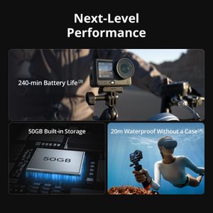 DJI Osmo Action 6 Action Camera – 8K, 1/1.1″ Sensor, 4hr Battery, Cold-Resistant