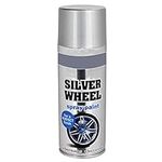 1x Automotive Extreme High Gloss Silver Spray Paint 400ml Auto Car Van Alloy Refurb Repair DIY Garage Valet Shine Wax Clean Polish Wash Dent Scratch Cover