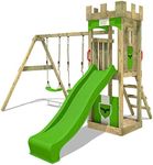 FATMOOSE Wooden climbing frame Trea