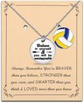 Volleyball Gifts Necklace Volleybal