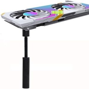 GPU Support Bracket - Prevent GPU Sag with This Graphics Card Stand and Holder Anti Sag Bracket for GPU Mounting Sturdy GPU Brace for Graphics Card Support,L(81-123mm)