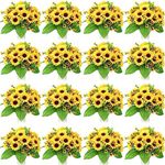 Hanaive Bundles Fake Sunflowers Flo