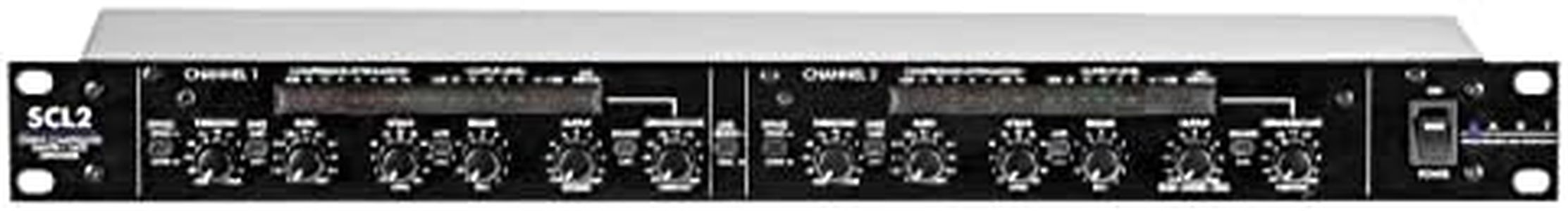 ART SCL2 Dual/Stereo Compressor/Limiter Expander/Gate, Black (SCL-2)